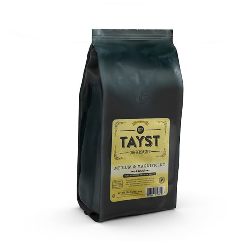 Tayst Medium & Magnificent Whole Bean Coffee, Regular